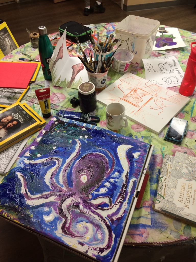 Octopus Painting